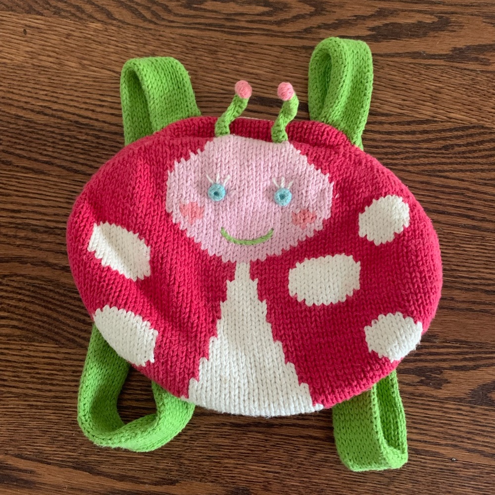 ADORABLE LADY BUG BACKPACK
